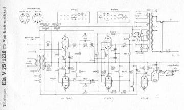 Telefunken-Ela V 75 1220 ;75 Watt-1951.Amp preview